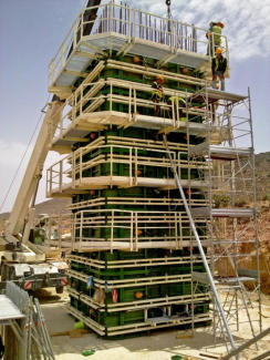 Bridge formwork